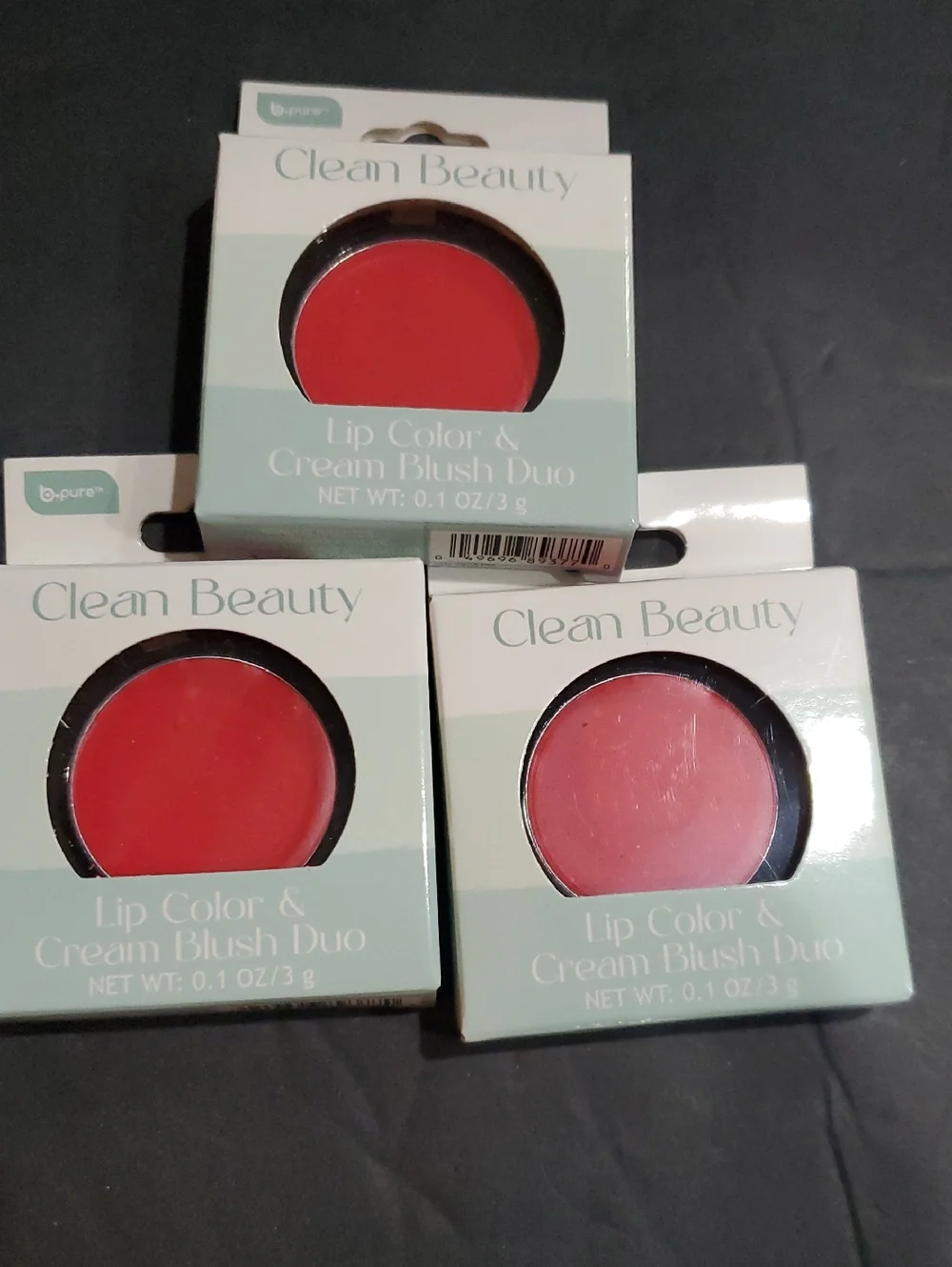 3pack 2-in-1 Fun in the Sun infused lip color and cream brush duo brand new FREE